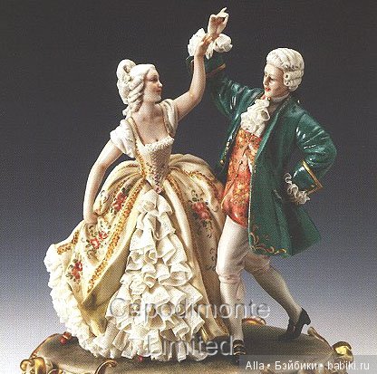 Итальянский фарфор — Фарфоровые статуэтки и фигурки: винтаж (фото 9)
