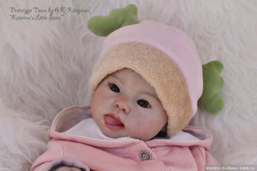 Малышка реборн Towa от мастера Katerina Karli, скульптор AK Kitagawa (фото 9)