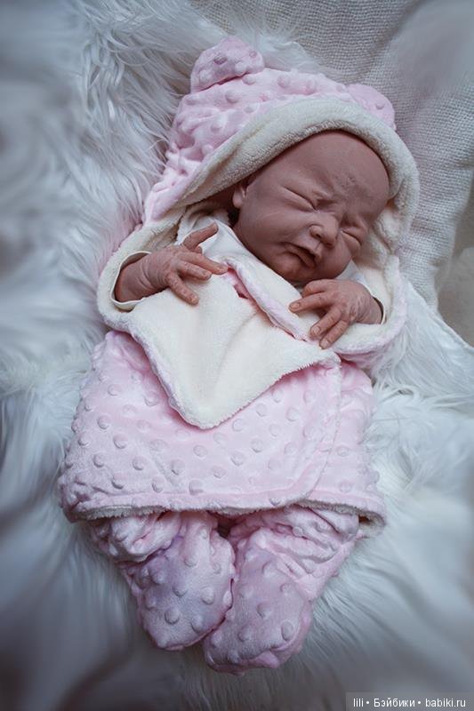 Новый молдик для куклы реборн Lucia у скульптора Adrie Stoete (фото 7)