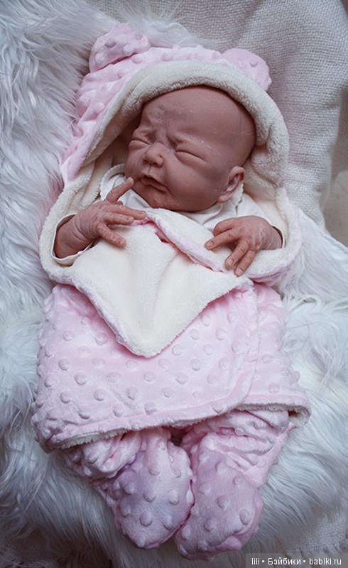 Новый молдик для куклы реборн Lucia у скульптора Adrie Stoete (фото 6)