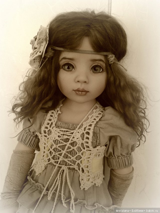 Богдана. ООАК куклы Gotz — ООАК и кастом кукол Gotz (Готц): перерисовка (фото 4)