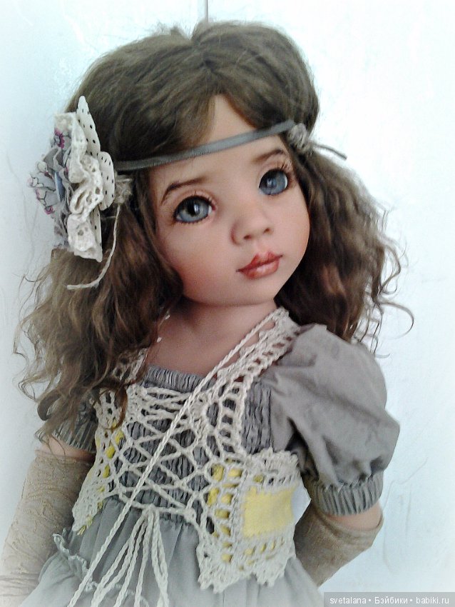 Богдана. ООАК куклы Gotz — ООАК и кастом кукол Gotz (Готц): перерисовка (фото 5)