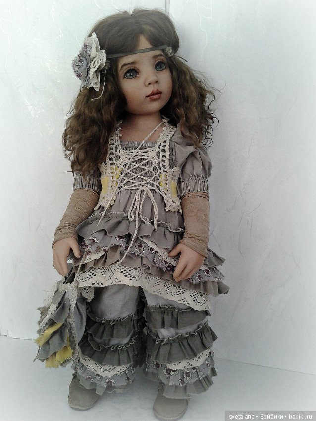 Богдана. ООАК куклы Gotz — ООАК и кастом кукол Gotz (Готц): перерисовка (фото 10)