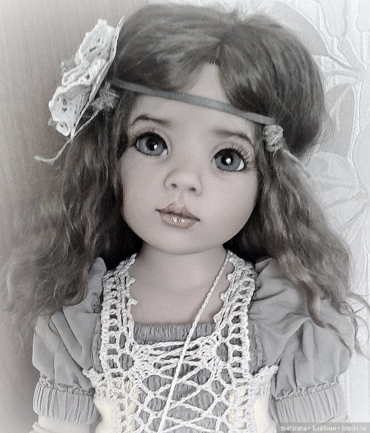 Богдана. ООАК куклы Gotz — ООАК и кастом кукол Gotz (Готц): перерисовка (фото 3)
