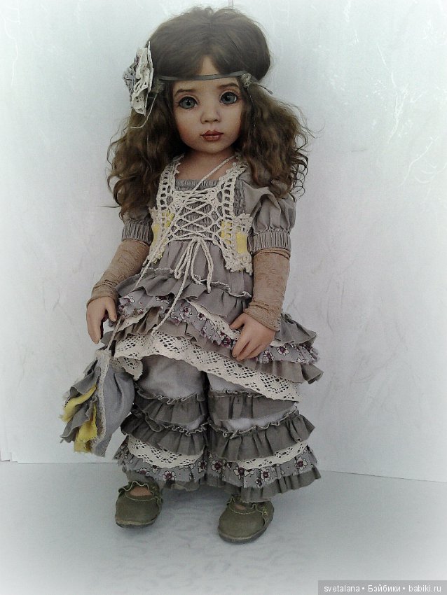 Богдана. ООАК куклы Gotz — ООАК и кастом кукол Gotz (Готц): перерисовка (фото 9)