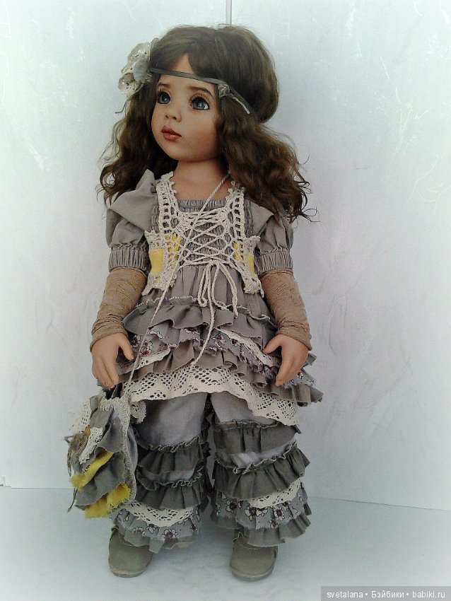 Богдана. ООАК куклы Gotz — ООАК и кастом кукол Gotz (Готц): перерисовка (фото 7)