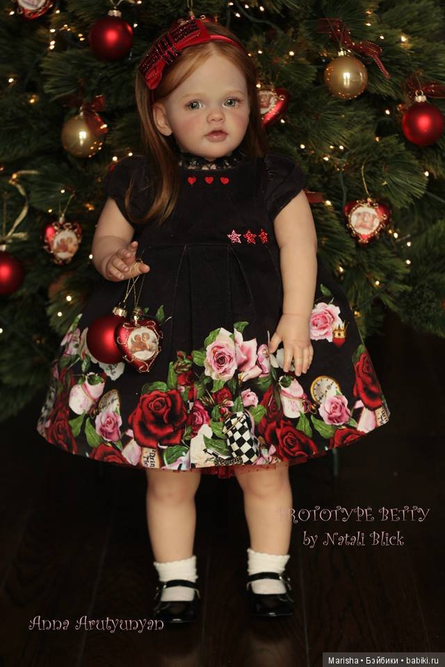 Куколка реборн из нового молда Betty от Анны Арутюнян, скульптор Natali Blick (фото 9)