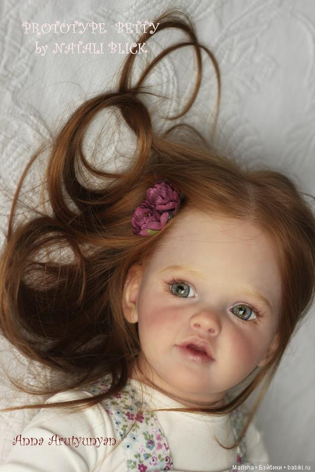 Куколка реборн из нового молда Betty от Анны Арутюнян, скульптор Natali Blick (фото 5)