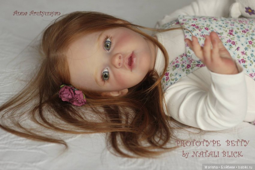 Куколка реборн из нового молда Betty от Анны Арутюнян, скульптор Natali Blick (фото 3)