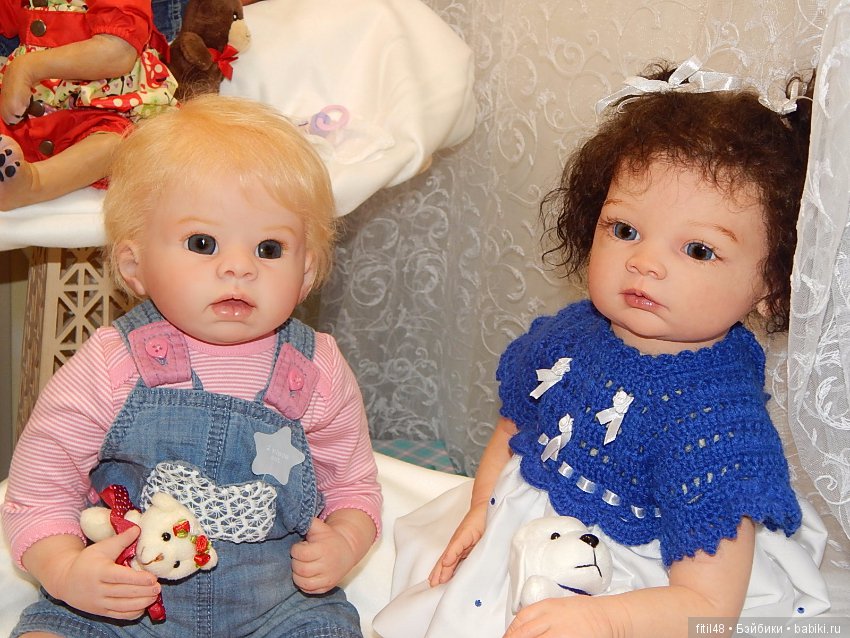 Искусство куклы. VIII Моcковская международная выставка. Реборны. Часть 1