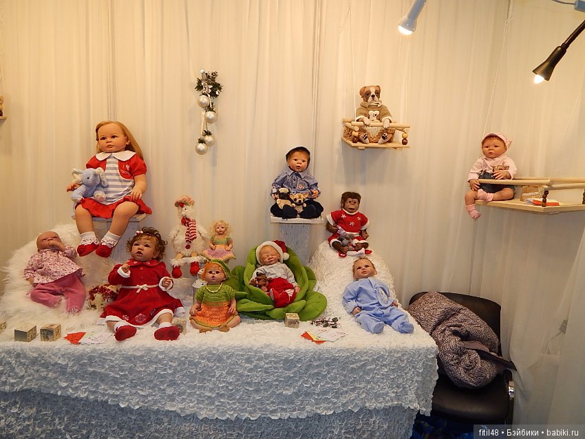 Искусство куклы. VIII Моcковская международная выставка. Реборны. Часть 1