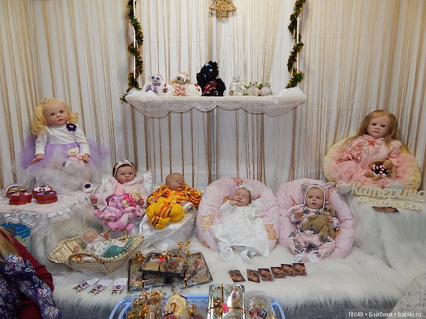 Искусство куклы. VIII Моcковская международная выставка. Реборны. Часть 1