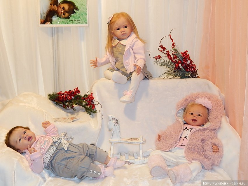 Искусство куклы. VIII Моcковская международная выставка. Реборны. Часть 2