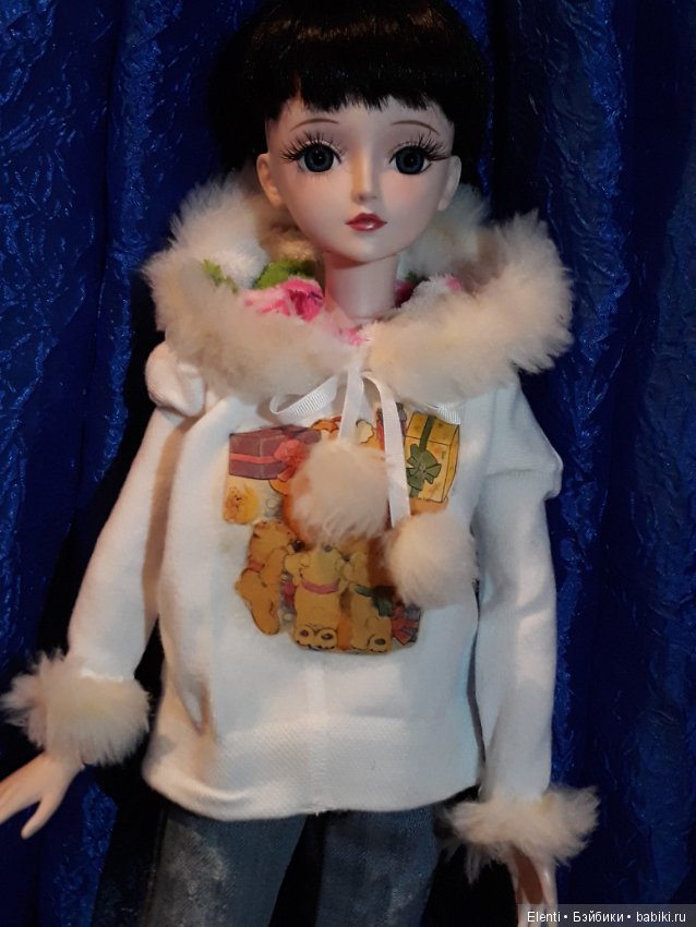 Толстовка — Куклы Звезды подиума (Angel Collection): шарнирные (фото 2)
