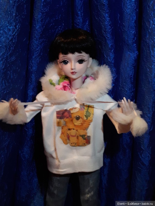 Толстовка — Куклы Звезды подиума (Angel Collection): шарнирные (фото 3)