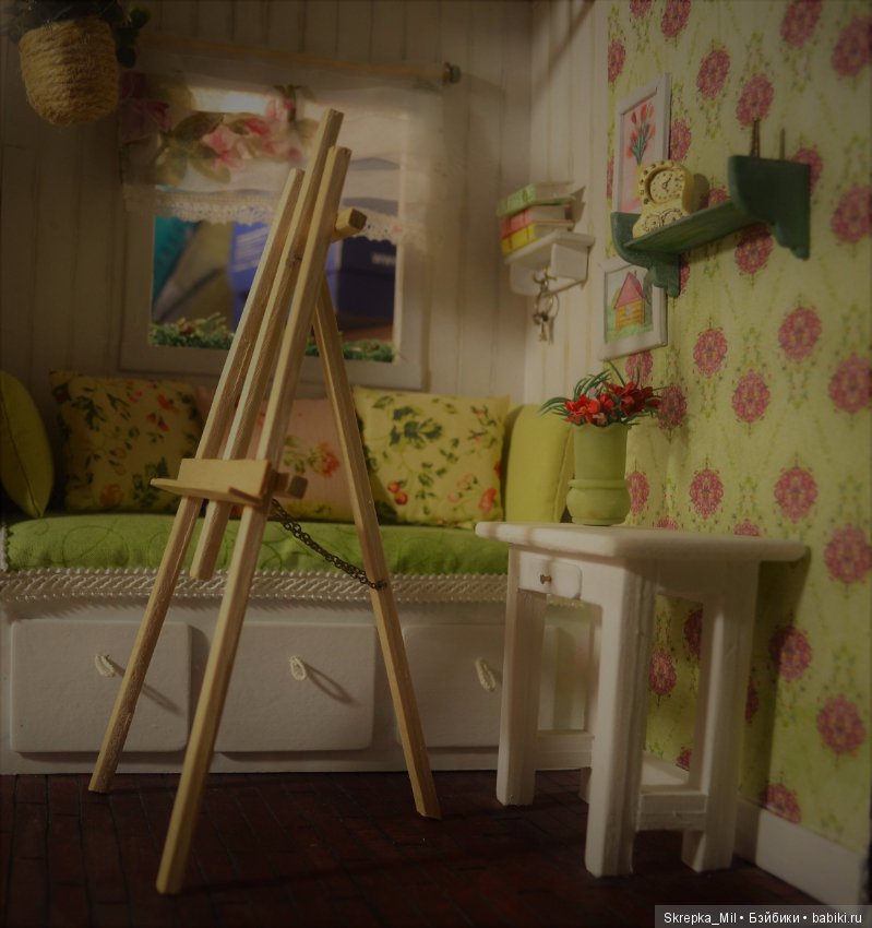 Мольберт для Аниты — Кукольная миниатюра своими руками: еда