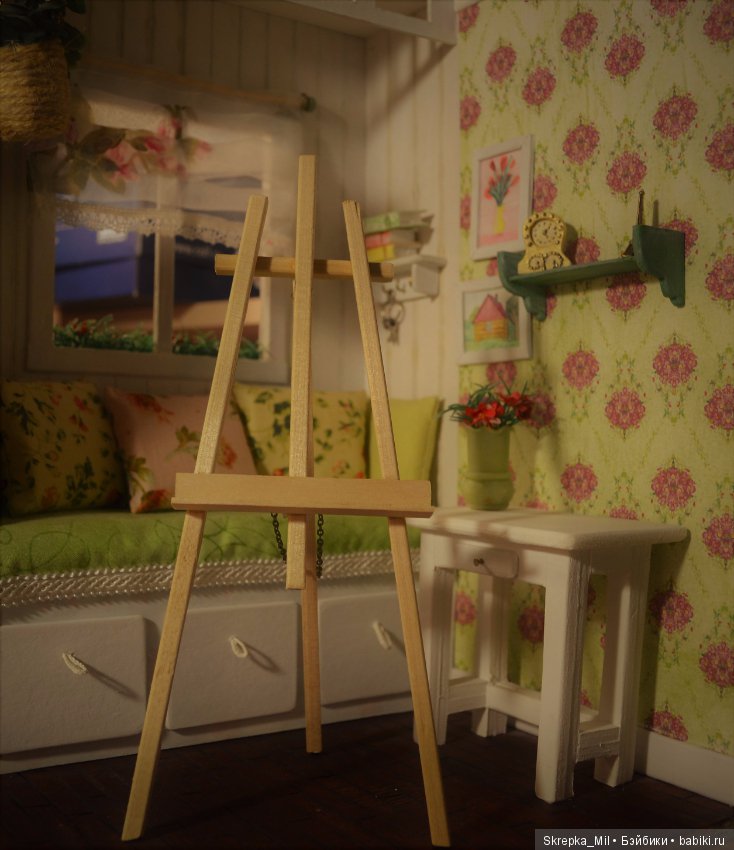 Мольберт для Аниты — Кукольная миниатюра своими руками: еда (фото 2)