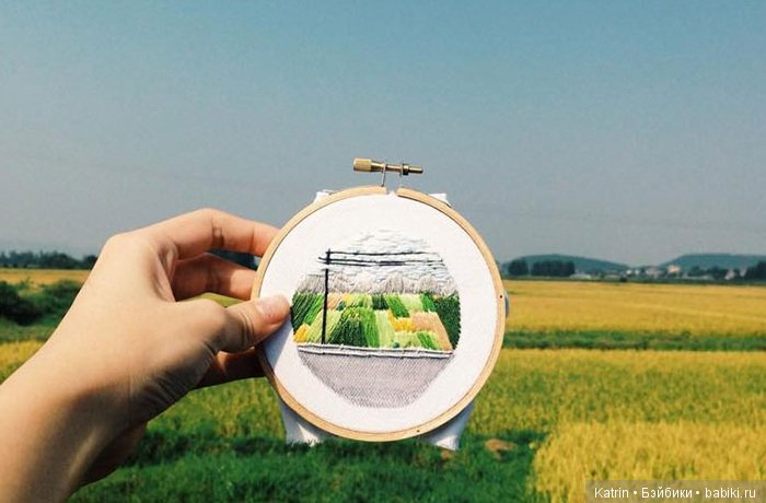 «Вышивая путешествия»: рукоделие вместо фотографий на память (фото 5)