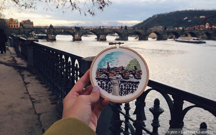 «Вышивая путешествия»: рукоделие вместо фотографий на память (фото 2)