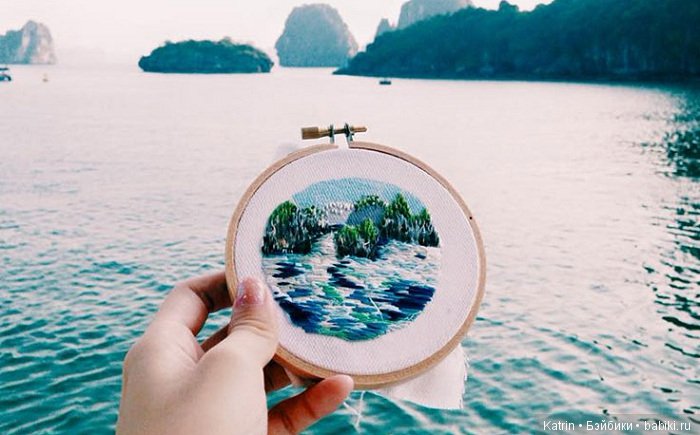 «Вышивая путешествия»: рукоделие вместо фотографий на память (фото 6)