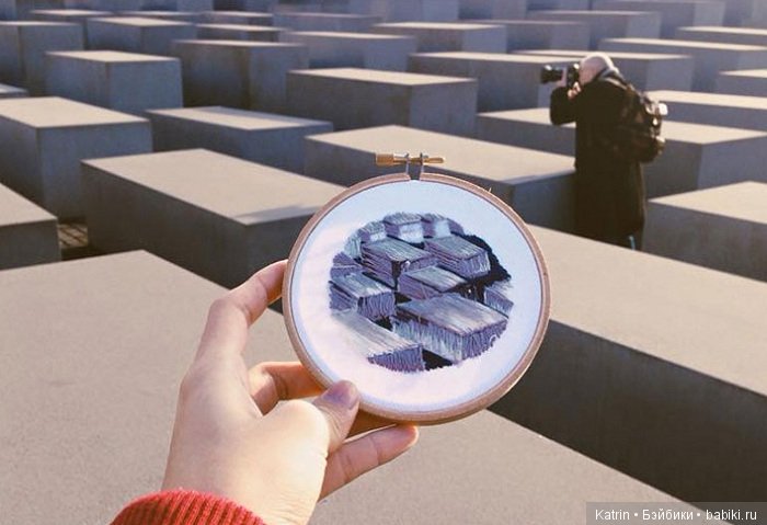 «Вышивая путешествия»: рукоделие вместо фотографий на память (фото 7)