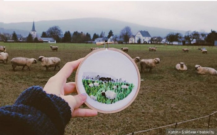 «Вышивая путешествия»: рукоделие вместо фотографий на память (фото 4)