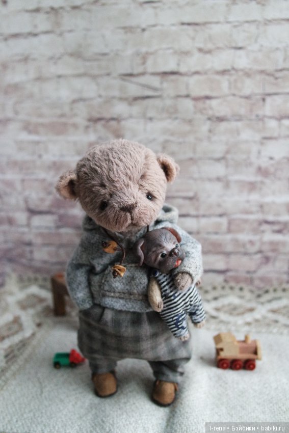 Дениска — Авторские мишки Тедди и друзья: фото (фото 2)