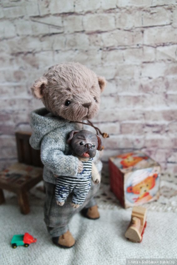 Дениска — Авторские мишки Тедди и друзья: фото (фото 4)