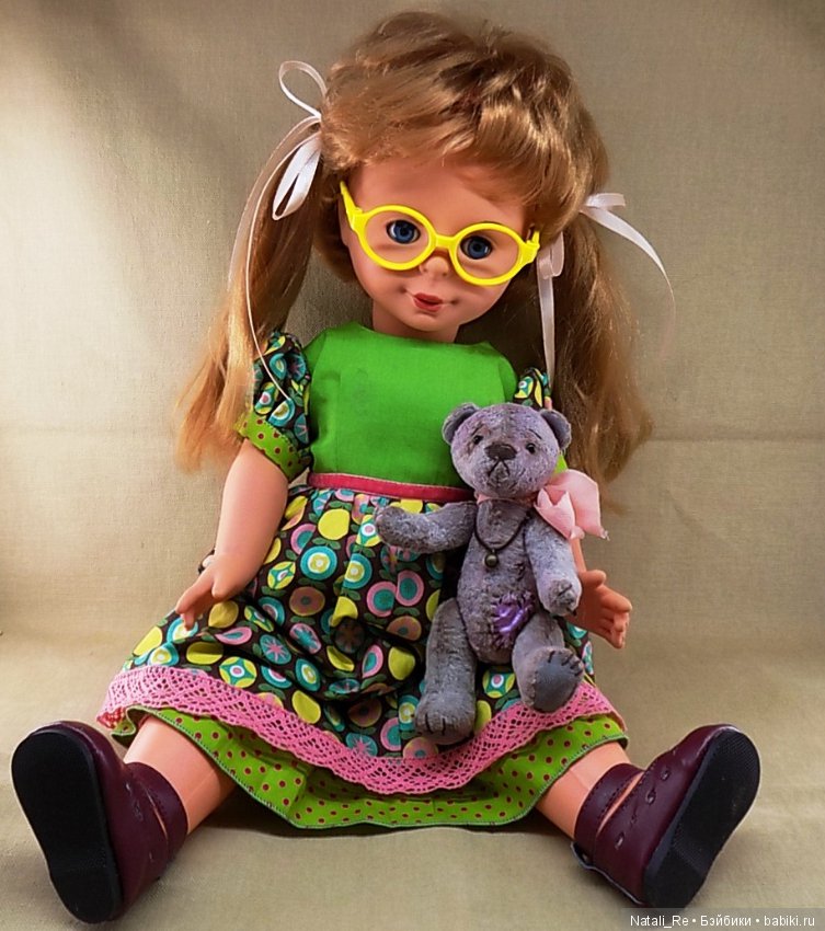 Рыжеволосая Кэт — Ремонт кукол СССР и ГДР (немок): чернота (фото 2)