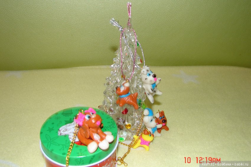 Брелочки собачки-символ 2018года (фото 4)