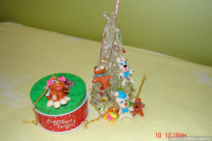 Брелочки собачки-символ 2018года (фото 3)