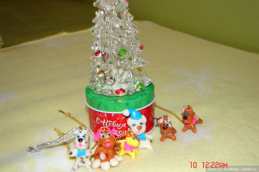 Брелочки собачки-символ 2018года (фото 7)