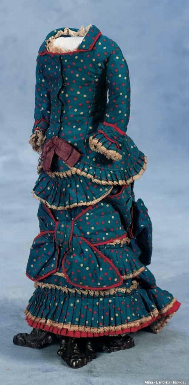 Антикварная кукольная одежда и аксессуары (фото 3)