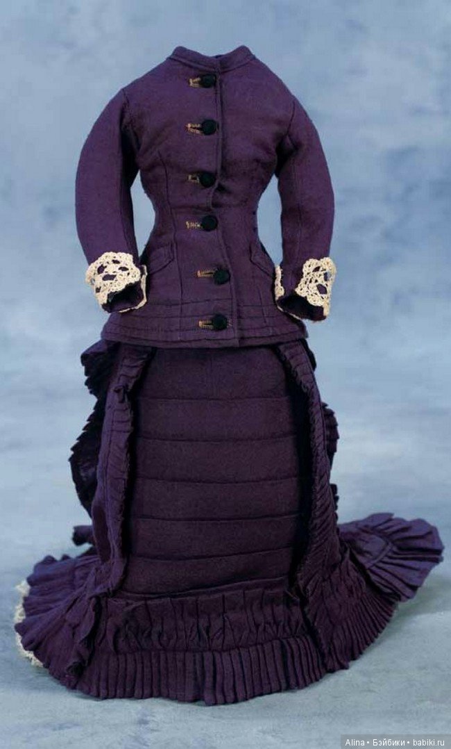 Антикварная кукольная одежда и аксессуары (фото 6)