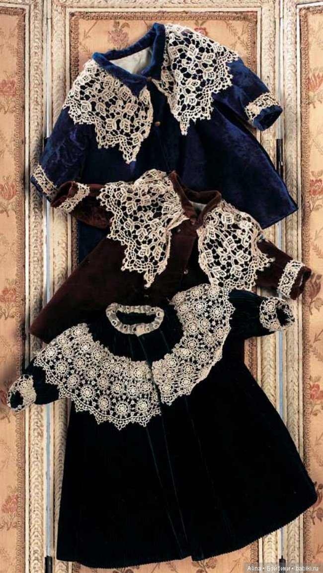 Антикварная кукольная одежда и аксессуары (фото 9)