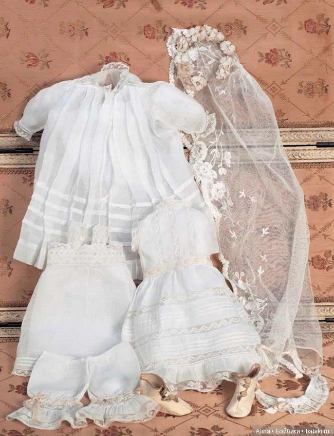 Антикварная кукольная одежда и аксессуары (фото 4)