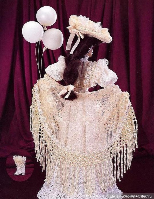 Шикарные вязанные наряды для Барби, 2