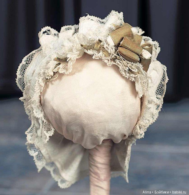 Боннеты антикварных кукол (фото 5)