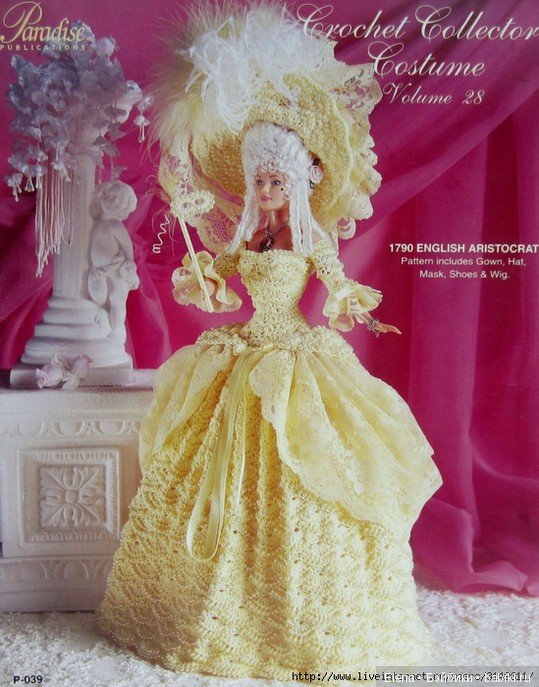 Шикарные вязанные наряды для Барби, 1 (фото 4)