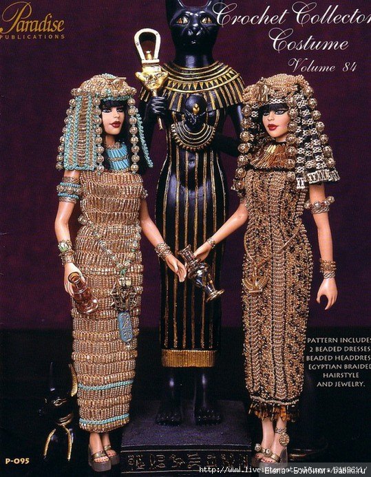 Шикарные вязанные наряды для Барби, 1 (фото 8)