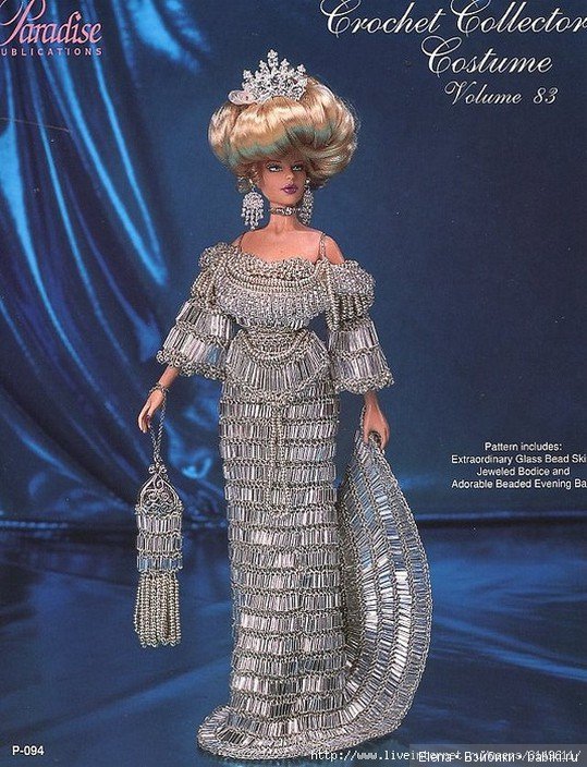 Шикарные вязанные наряды для Барби, 2 (фото 7)