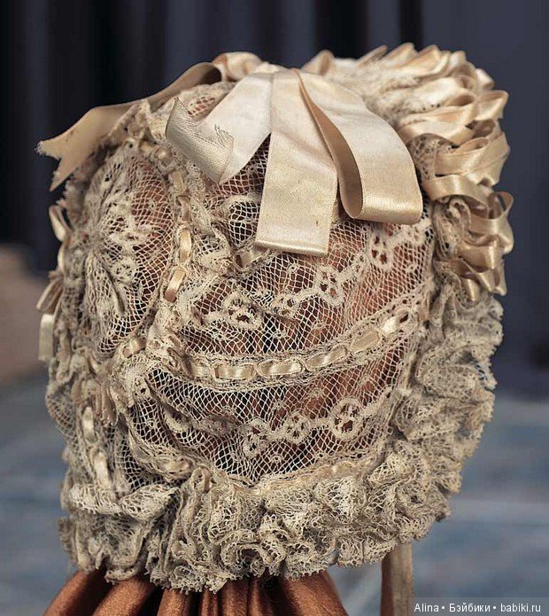 Боннеты антикварных кукол (фото 3)