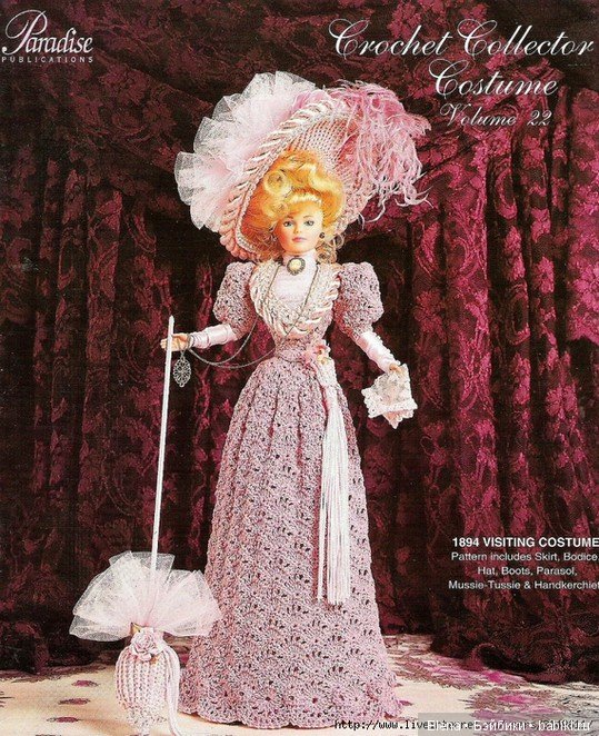 Шикарные вязанные наряды для Барби, 1 (фото 5)