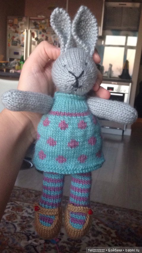 Зайчики от LittleCottonRabbit в моем исполнении и немножко про автора мастерклассов (фото 7)