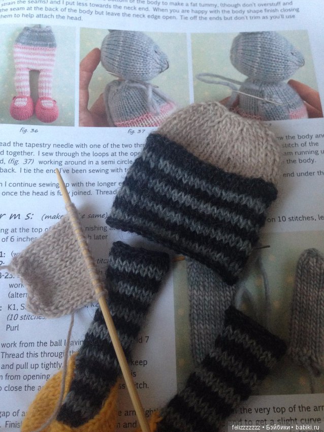 Зайчики от LittleCottonRabbit в моем исполнении и немножко про автора мастерклассов (фото 6)