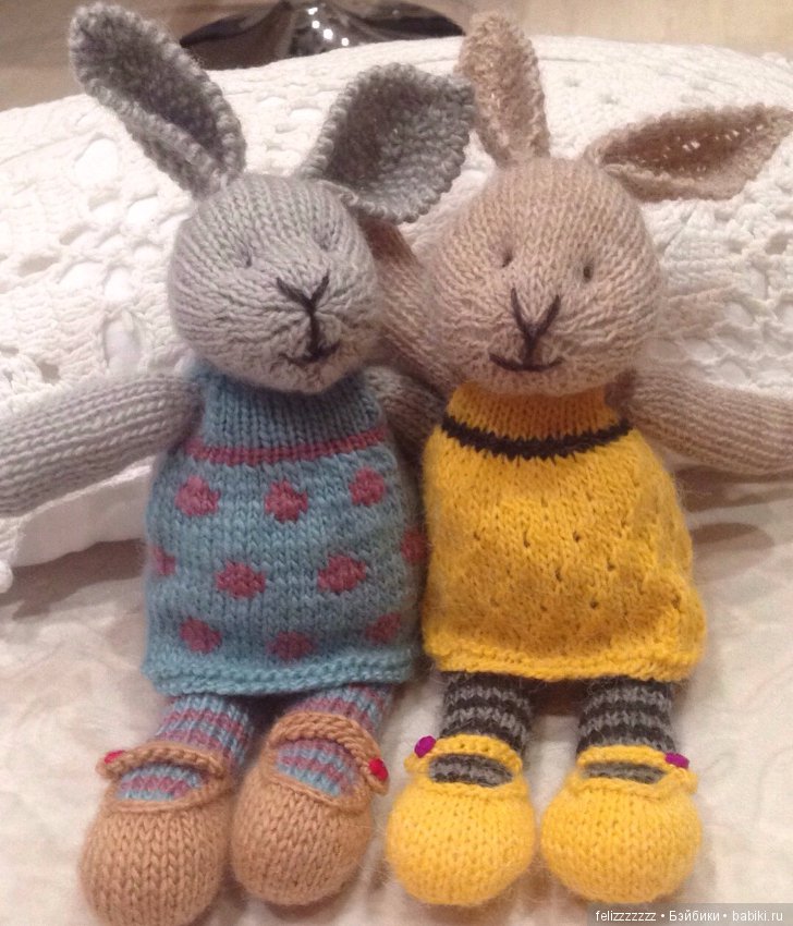 Зайчики от LittleCottonRabbit в моем исполнении и немножко про автора мастерклассов (фото 8)