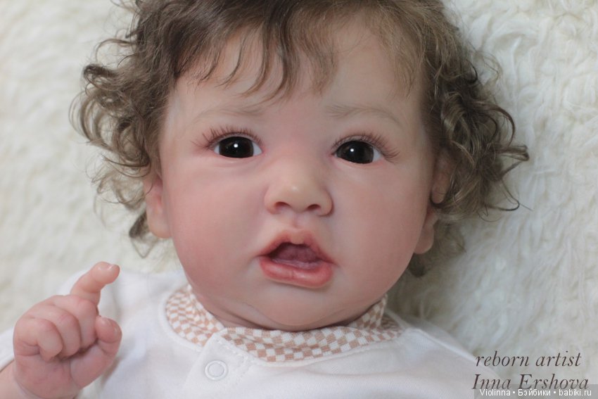 Моя любимка Саския. Кукла реборн Инны Ершовой Саския, молд Saskia by Bonnie Brown (фото 4)