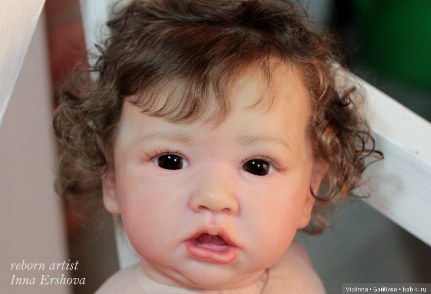 Моя любимка Саския. Кукла реборн Инны Ершовой Саския, молд Saskia by Bonnie Brown (фото 2)