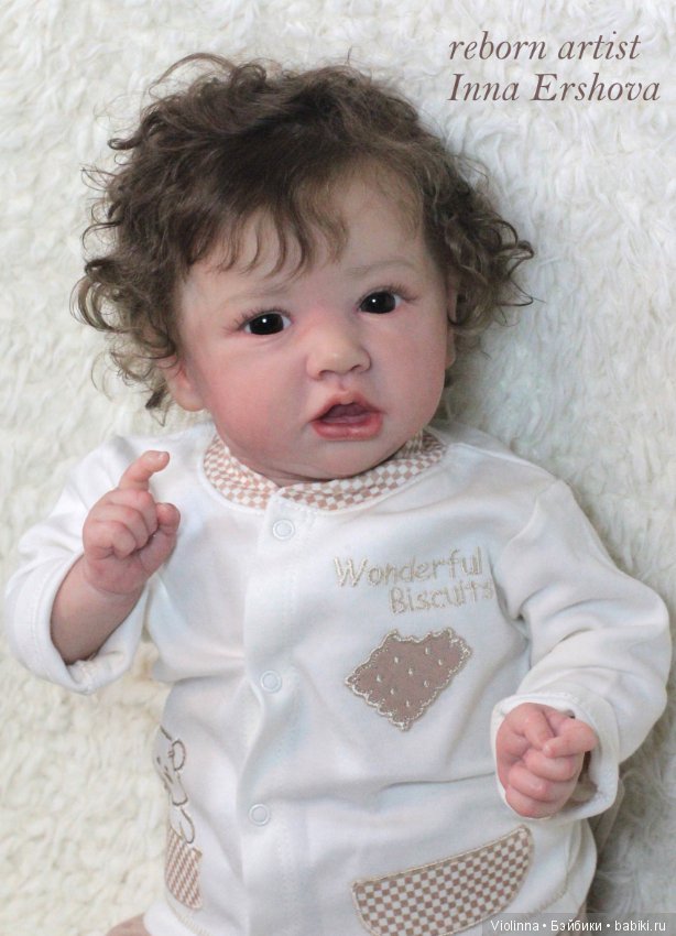 Моя любимка Саския. Кукла реборн Инны Ершовой Саския, молд Saskia by Bonnie Brown (фото 6)