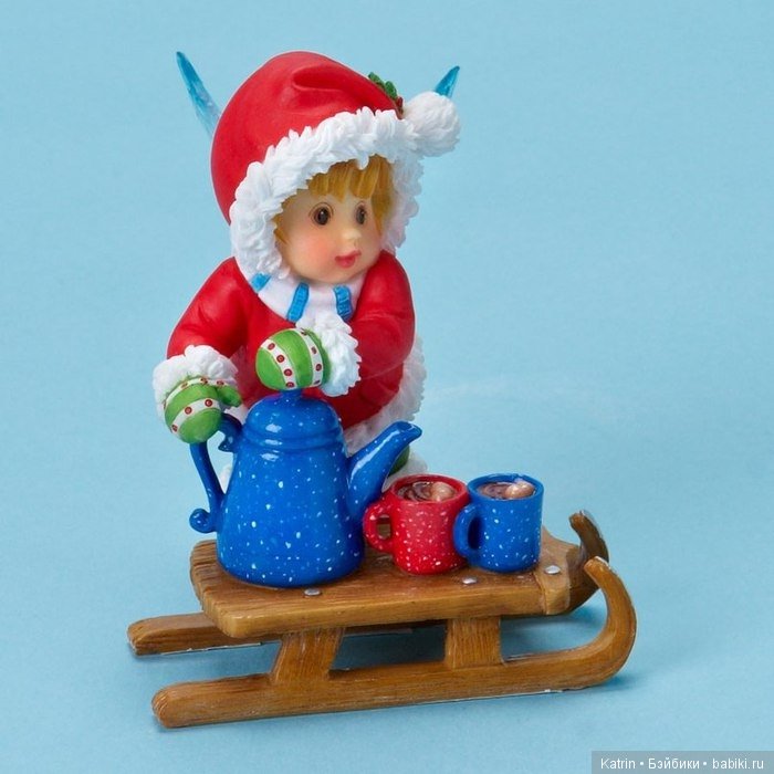 Рождественские феечки — Фарфоровые статуэтки и фигурки: винтаж